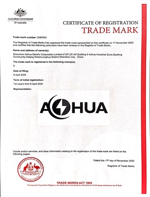 澳大利亚商标证书