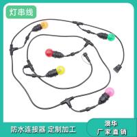 AHUA澳华复古欧规E27灯串220V庭院灯婚庆节日装饰灯串线