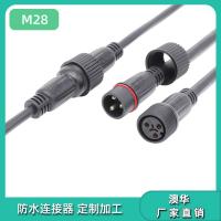 AHUA澳华大功率M28防水连接器电机设备防水接头防水插头