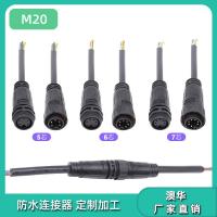 AHUA澳华M20三防灯防水接头户外灯饰连接器农业设备防水插头